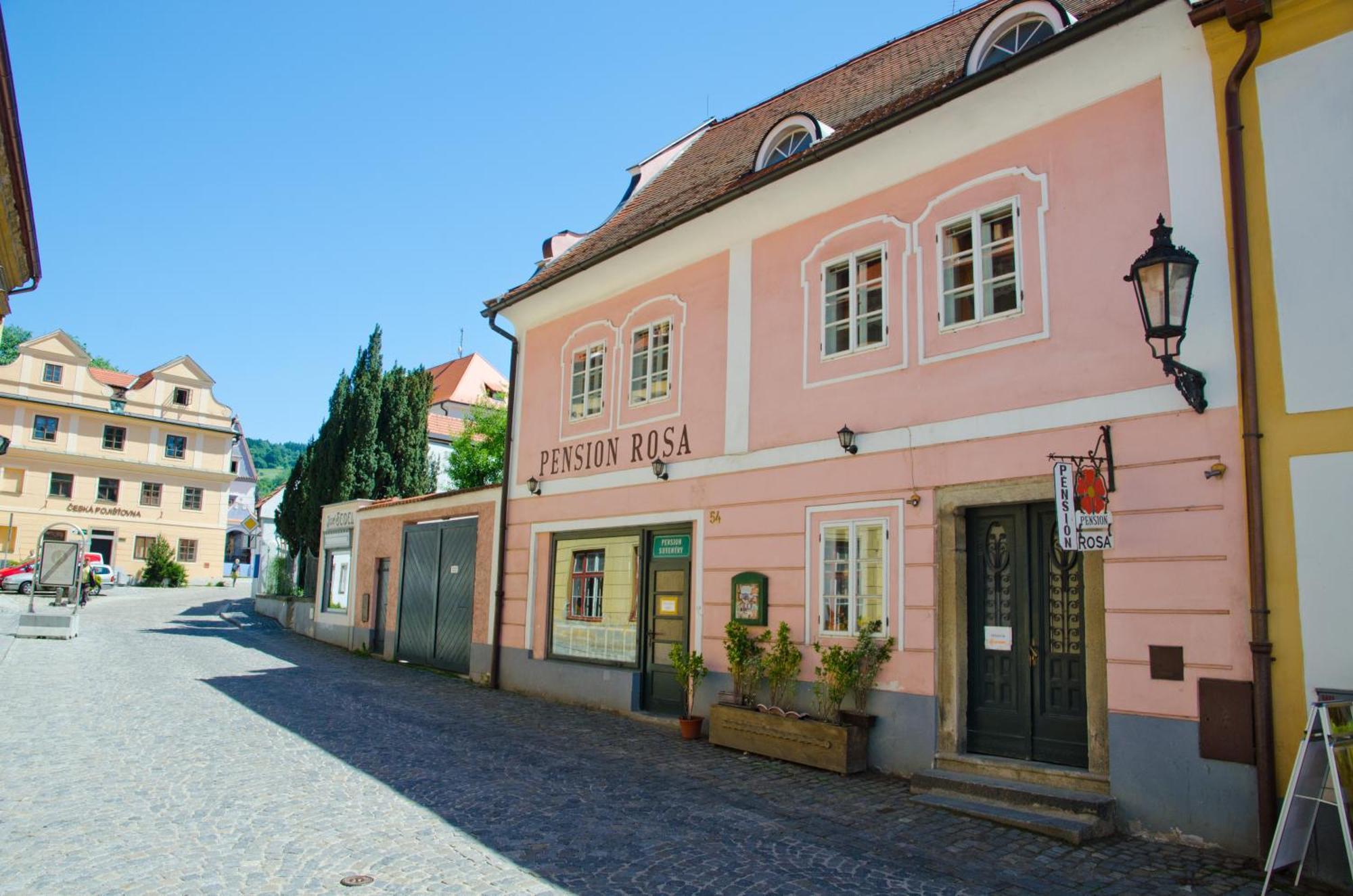 Hotel Pension Rosa à Český Krumlov Extérieur photo